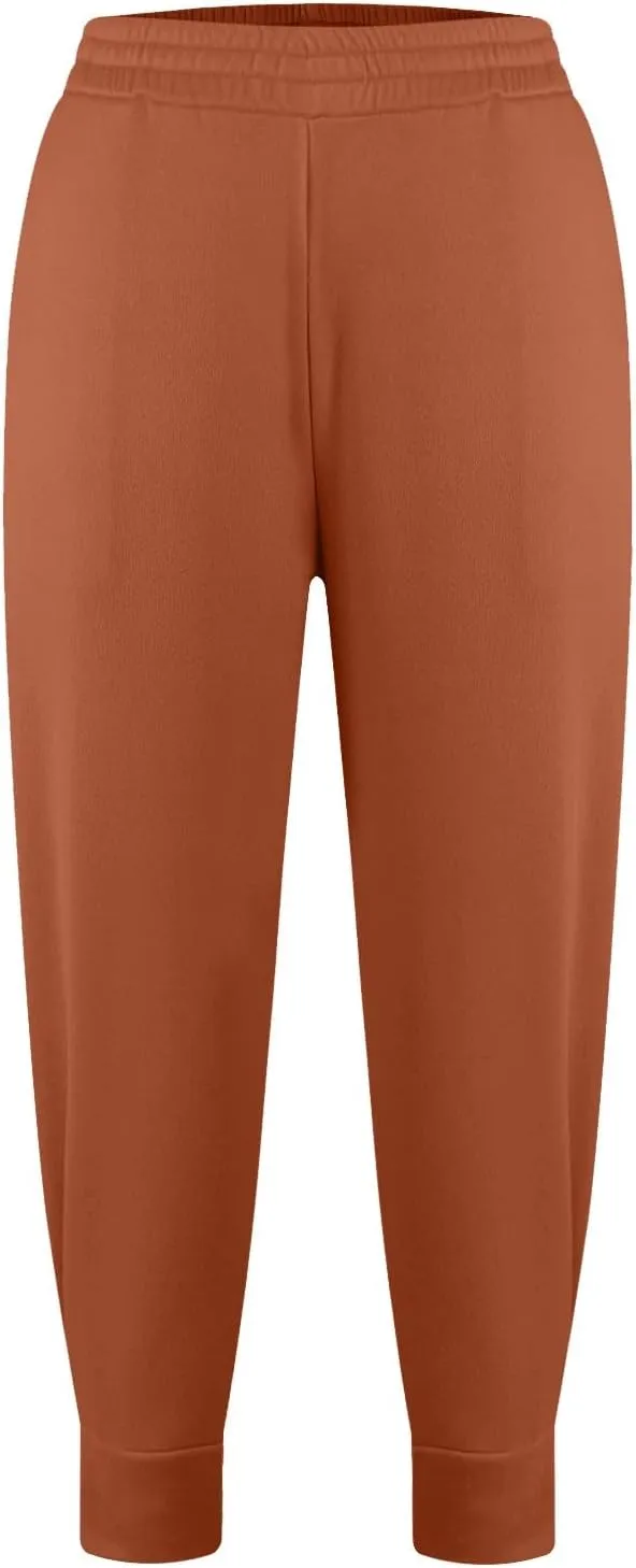 2024 Cinch Bottom Sweatpants Women's Casual High Waisted Joggers Workout Active Baggy Lounge Trousers with Pockets