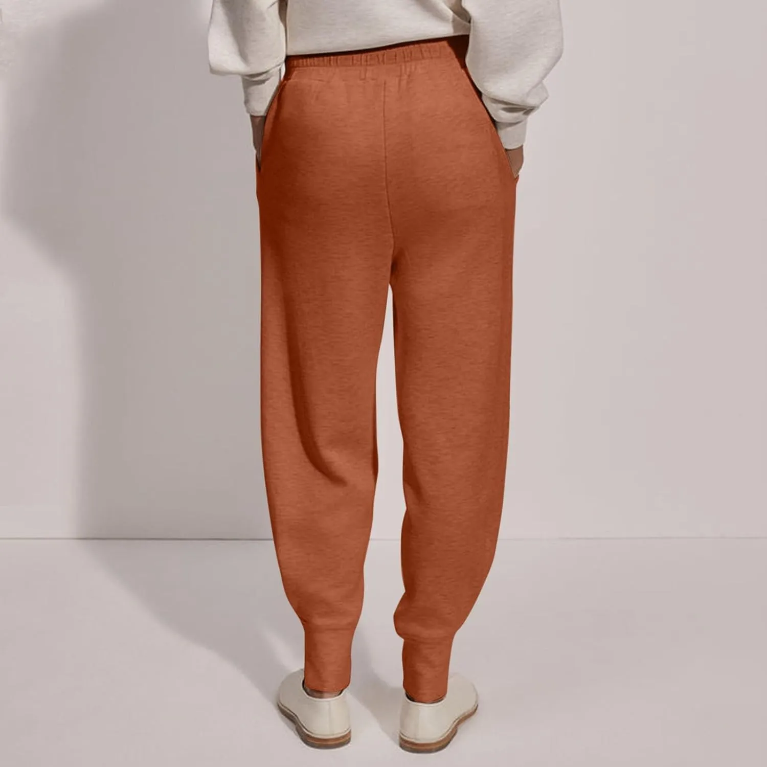 2024 Cinch Bottom Sweatpants Women's Casual High Waisted Joggers Workout Active Baggy Lounge Trousers with Pockets