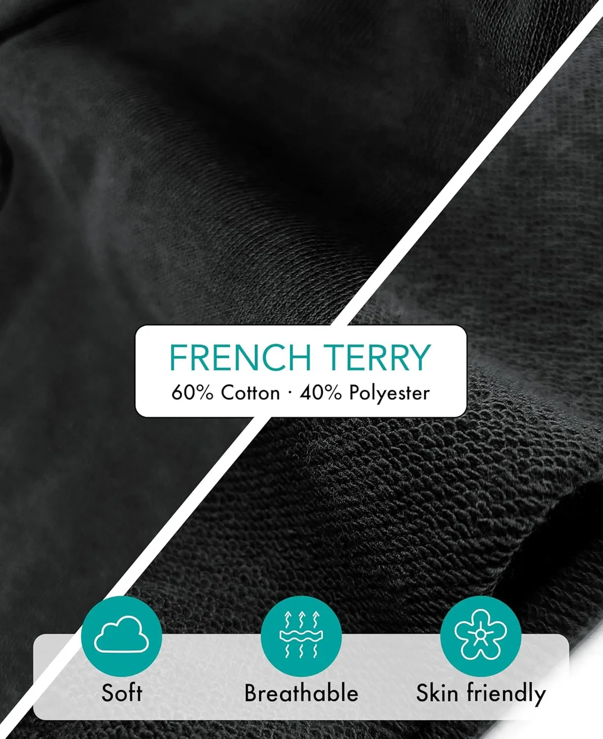 Andrew Scott Kids Cotton Joggers | Boys - Girls Toddler French Terry Sweatpants | Multi Packs & Colors
