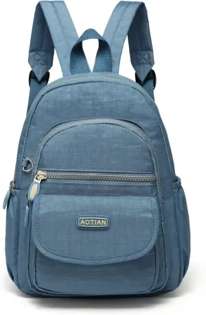 AOTIAN Mini Nylon Women Backpacks Casual Lightweight Small Daypack for Girls