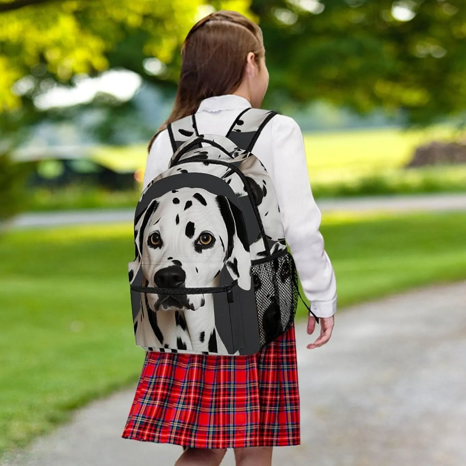 Backpacks Dalmatian Travel Bag Laptop Backpack Casual Daypack for Weekender Business Hiking