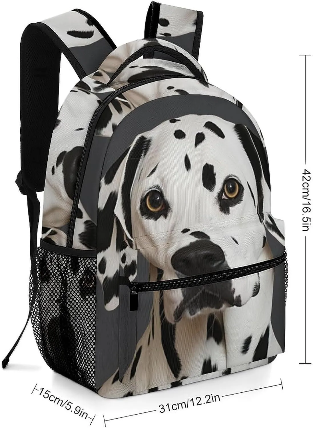 Backpacks Dalmatian Travel Bag Laptop Backpack Casual Daypack for Weekender Business Hiking