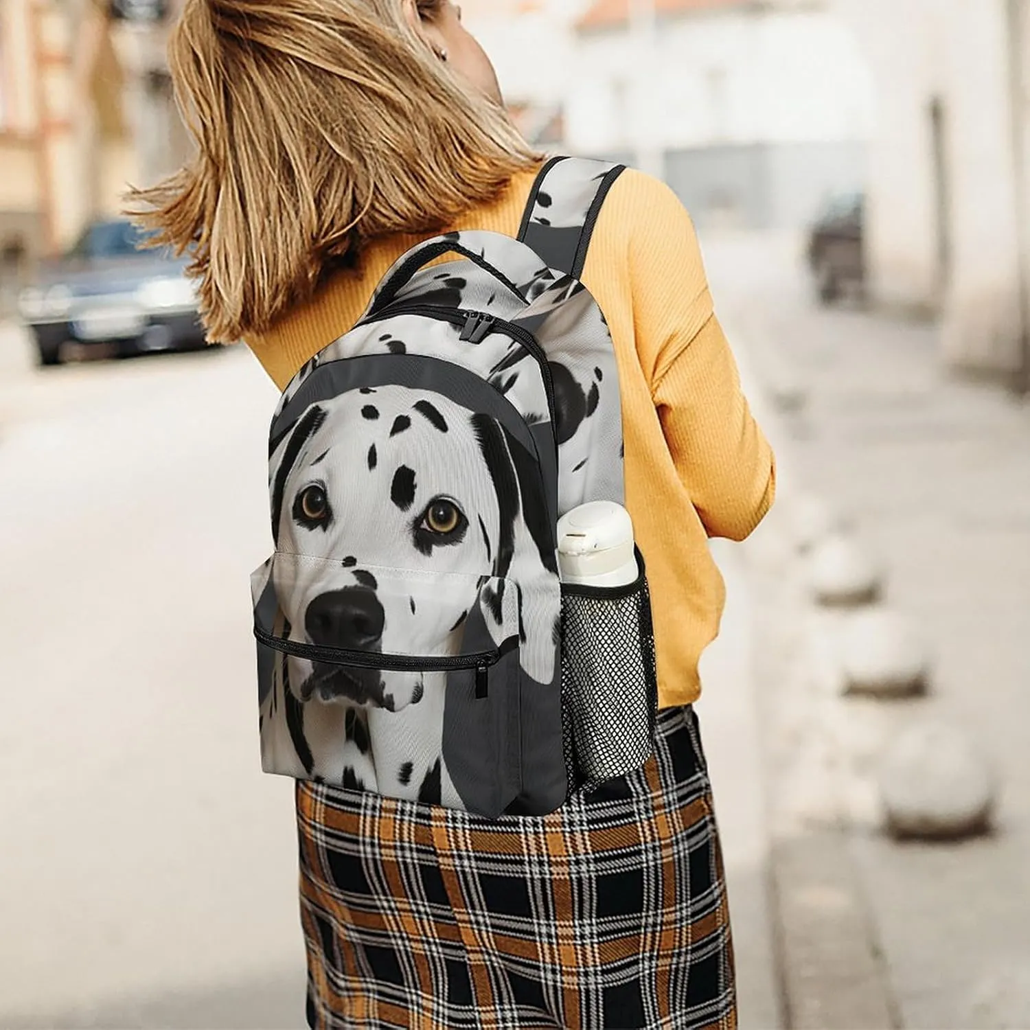 Backpacks Dalmatian Travel Bag Laptop Backpack Casual Daypack for Weekender Business Hiking