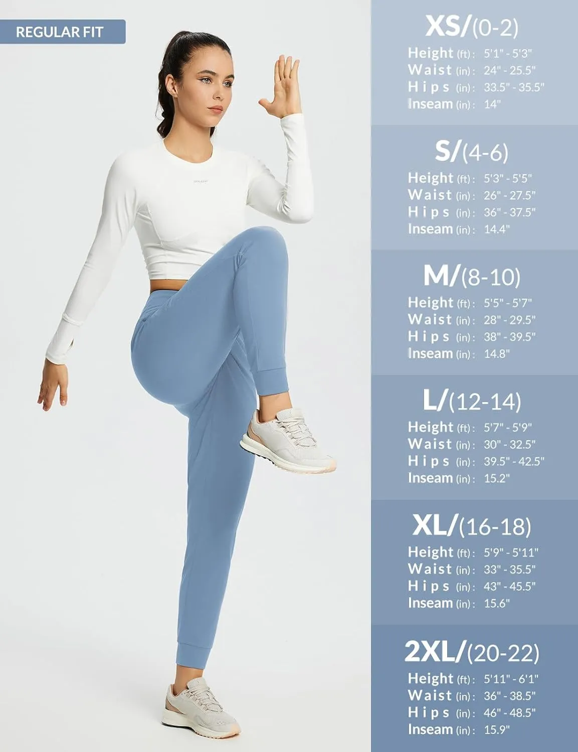 baleaf Women's Fleece Lined Joggers Water Resistant Thermal Hiking Pants Sweatpants Track Pants Winter Clothes Running Gear