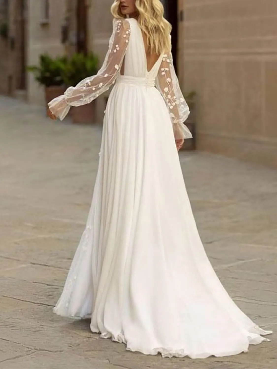 cantcauli Lace Appliques Wedding Dress for Bride Mermaid Off Shoulder Bridal Gown with Train CT035