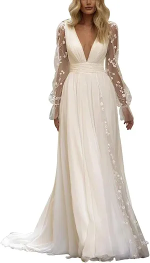 cantcauli Lace Appliques Wedding Dress for Bride Mermaid Off Shoulder Bridal Gown with Train CT035
