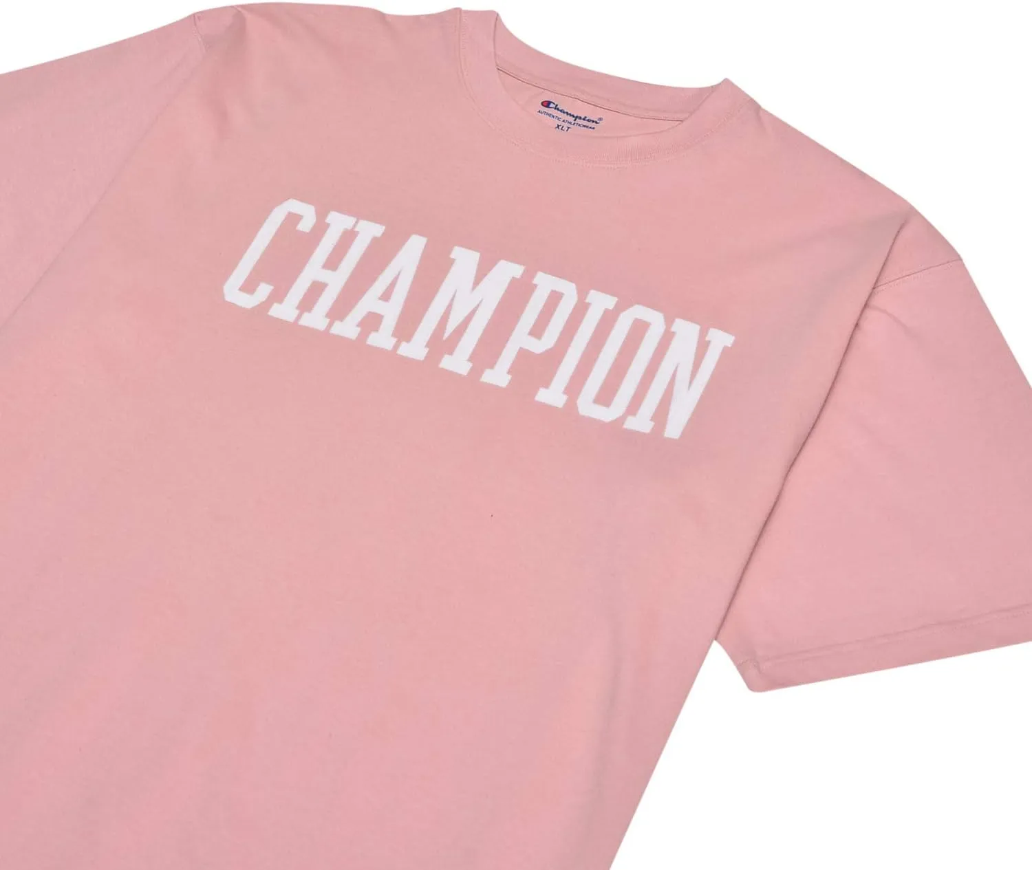 Champion Big and Tall T-Shirts for Men - Mens Short Sleeve Cotton Crewneck Tee