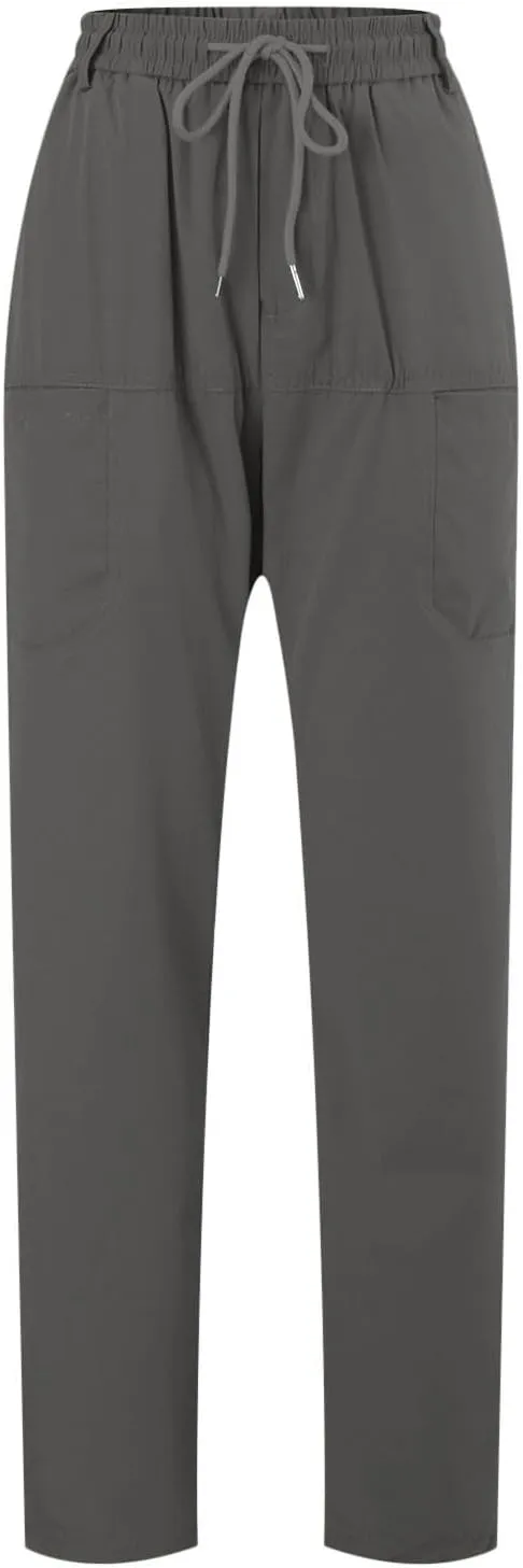 Chinos Pants Men, Stretch Active Chino Pants Slim Fit Mens Slacks Tapered Pants Twill Cargo Casual Pants Golf Jogger