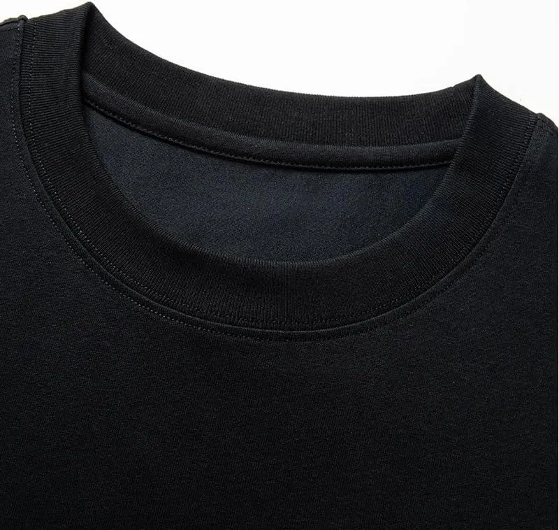 Classic Men's Crew T-Shirts Summer Tee's Soft Cotton Blend for All-Day Comfort