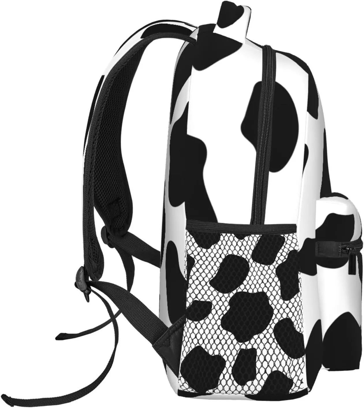 Cow Travel Laptop Backpack for Women Lightweight College Backpack Adjustable Fits 15.6 Inch Laptop Bag Waterproof for Gym, Men, Work