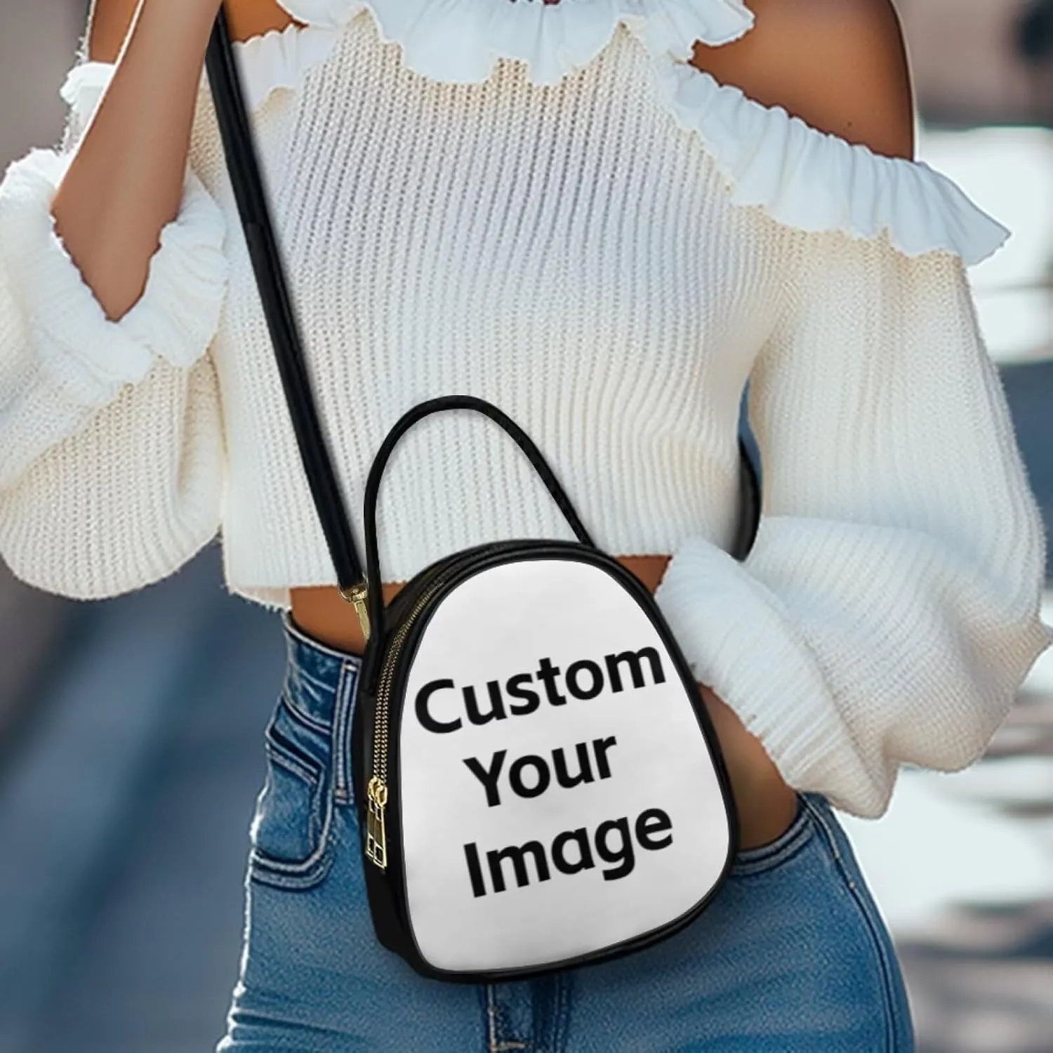 Crossbody Bag for Women Travel Double Layer Small Sling Bag for Women Crossbody Purse with Shoulder Strap