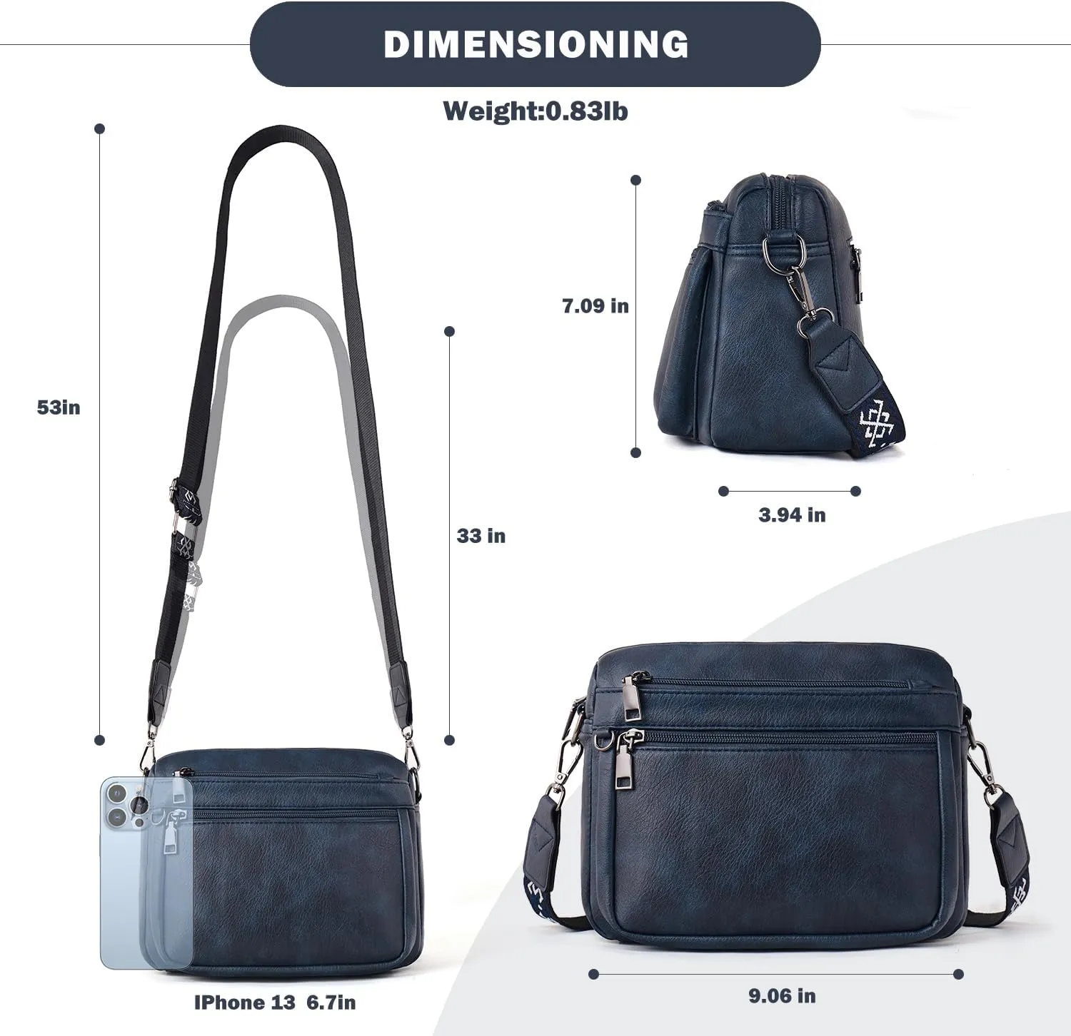 Crossbody Purses for Women Trendy,Vegan Leather Crossbody Bags,Cell Phone Camera Shoulder Handbags with Card Slots