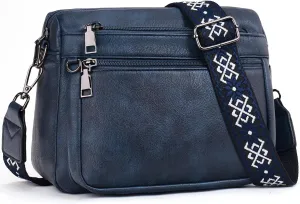 Crossbody Purses for Women Trendy,Vegan Leather Crossbody Bags,Cell Phone Camera Shoulder Handbags with Card Slots