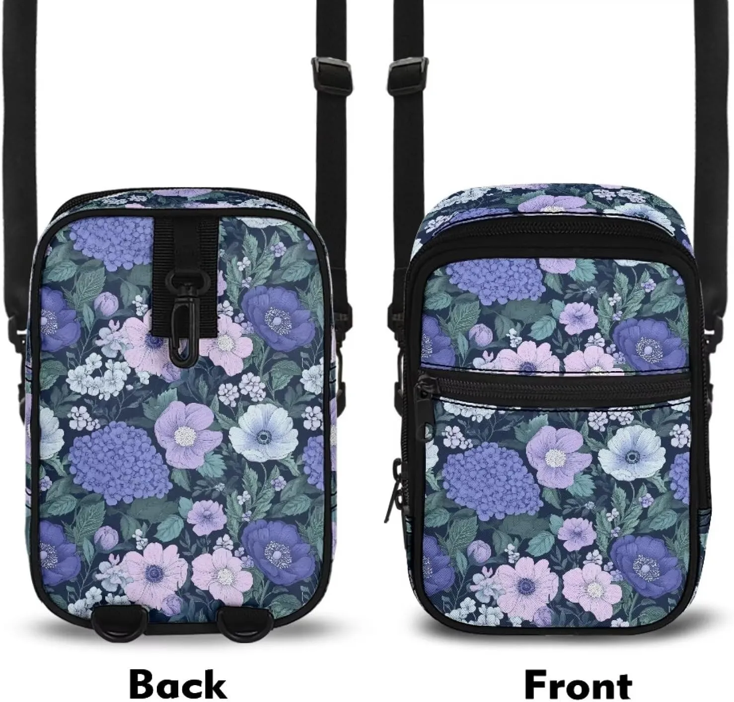 Crossbody Sling Bags Multiple Ways to Carry Fashion Waist Packs, Crossbody Bags, Belt Bag with Adjustable Strap