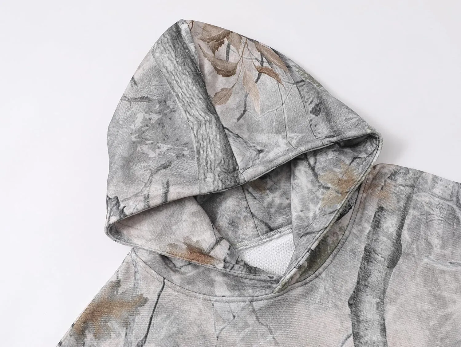 CUTEGAL Camo Hoodie Sweatshirt Y2k Graphic Oversized Womens Pullover Streetwear Long Sleeve with Pocket