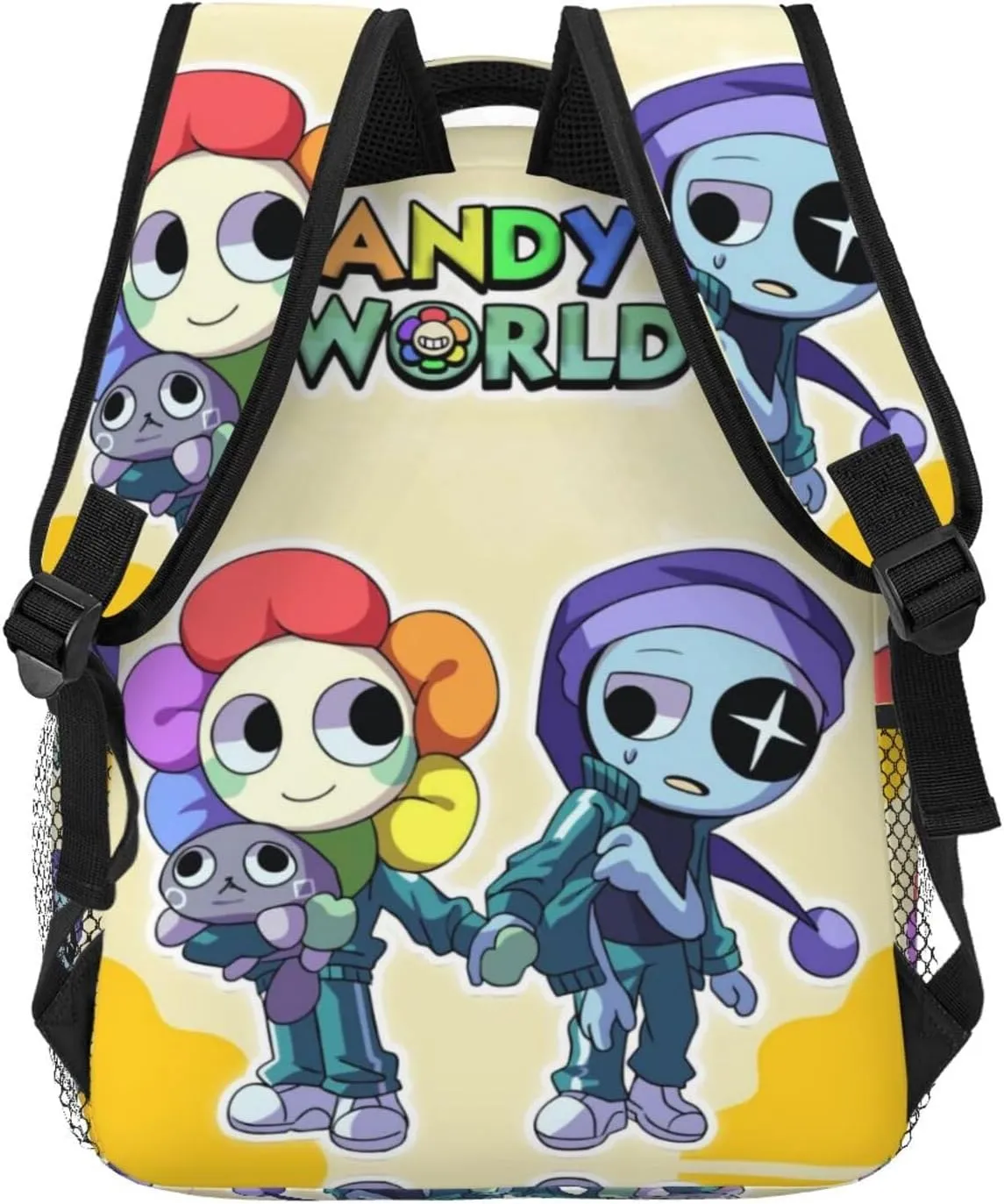 Dandys World Backpack Cartoon Large Capacity Laptop Backpack Travel Backpacks For Unisex