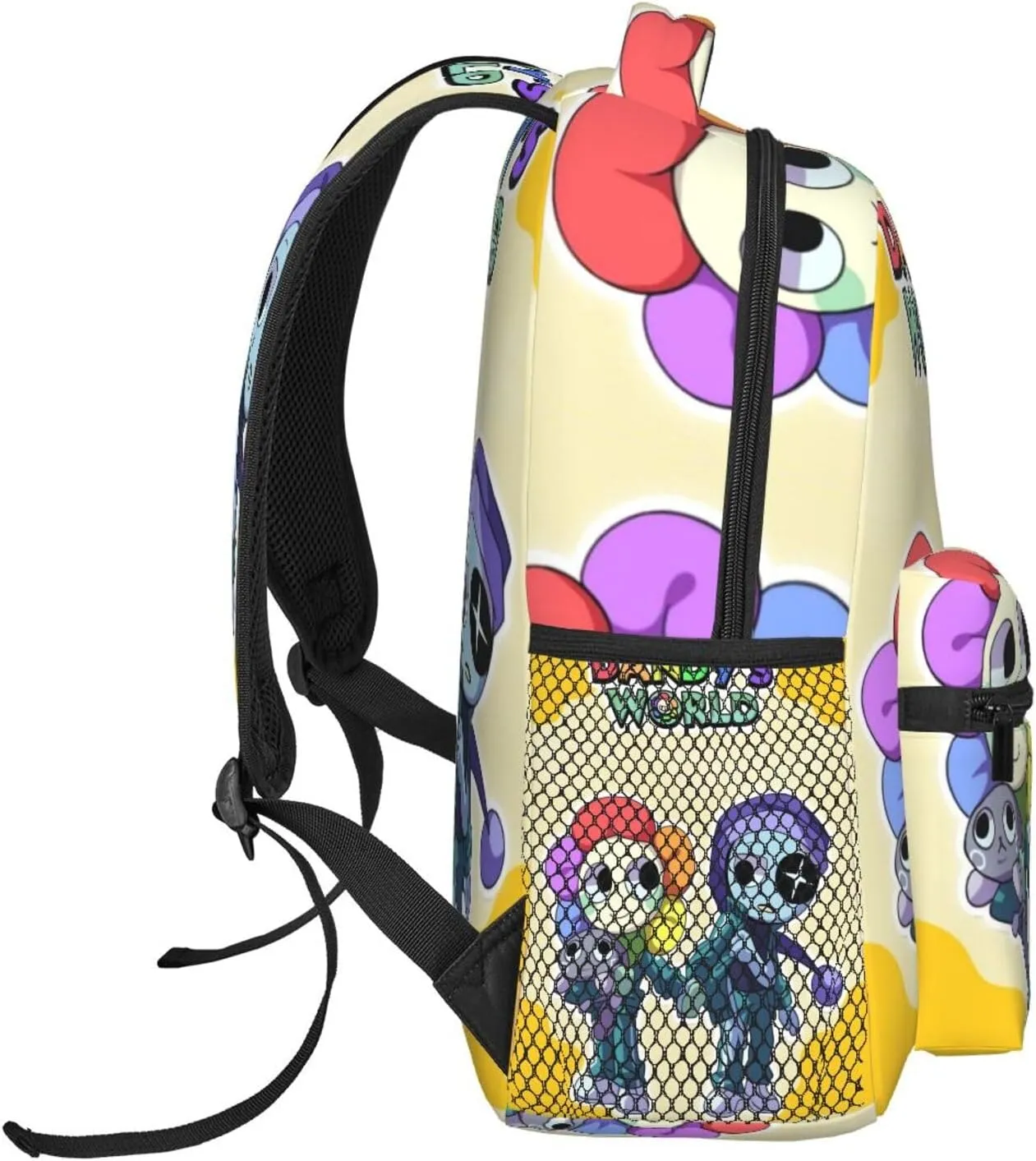 Dandys World Backpack Cartoon Large Capacity Laptop Backpack Travel Backpacks For Unisex