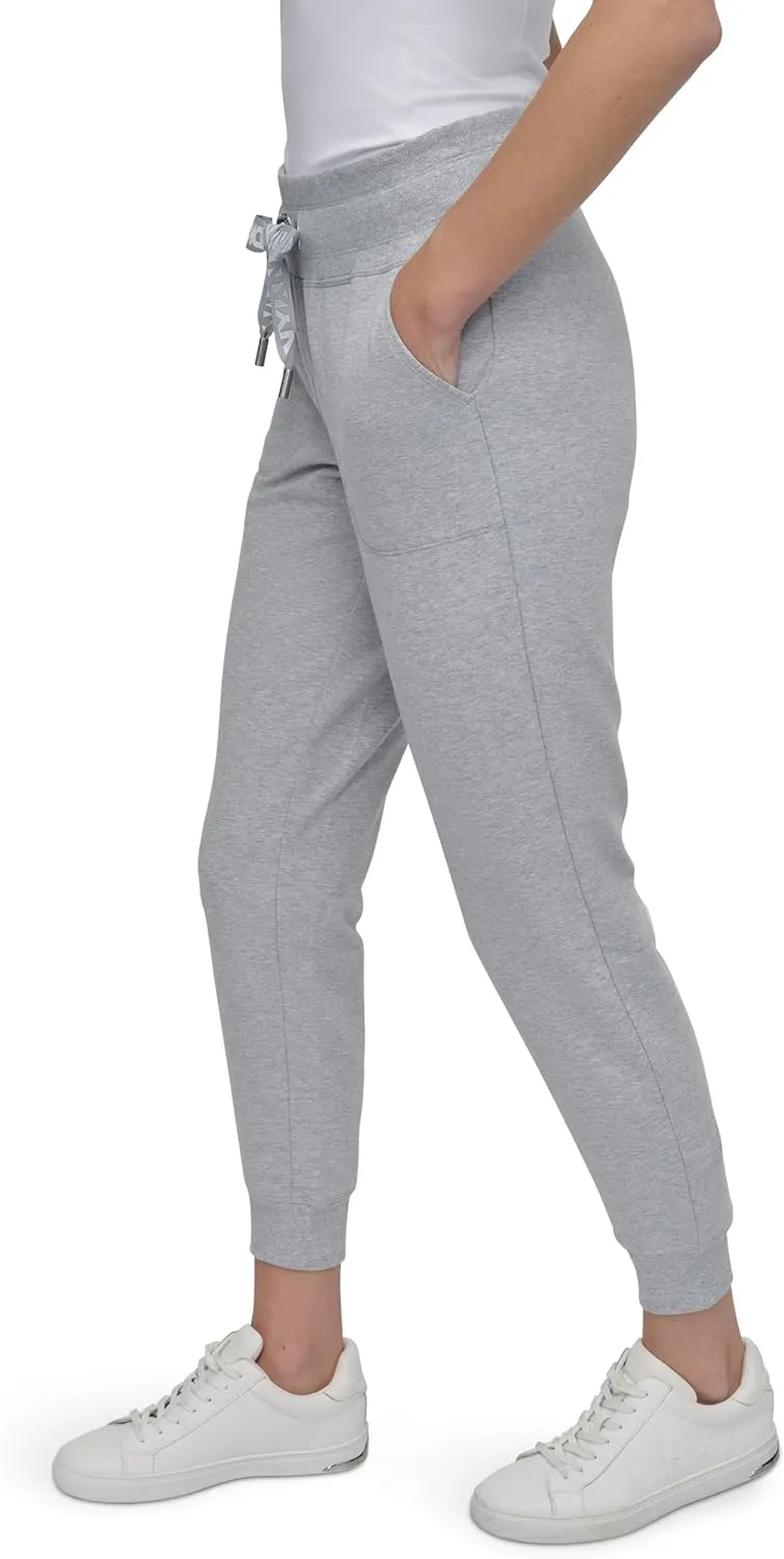 DKNY Fleece Joggers, Light Sweatpants for Women