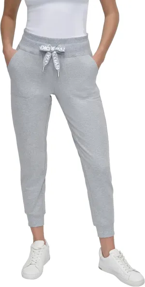 DKNY Fleece Joggers, Light Sweatpants for Women