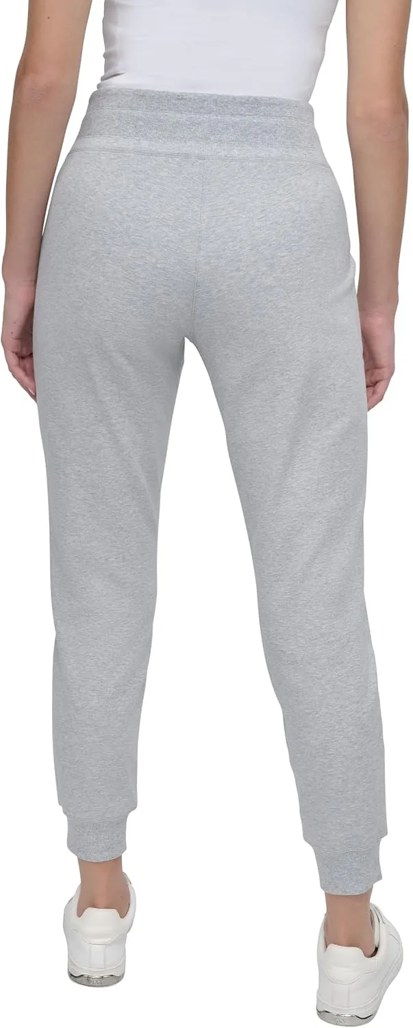 DKNY Fleece Joggers, Light Sweatpants for Women