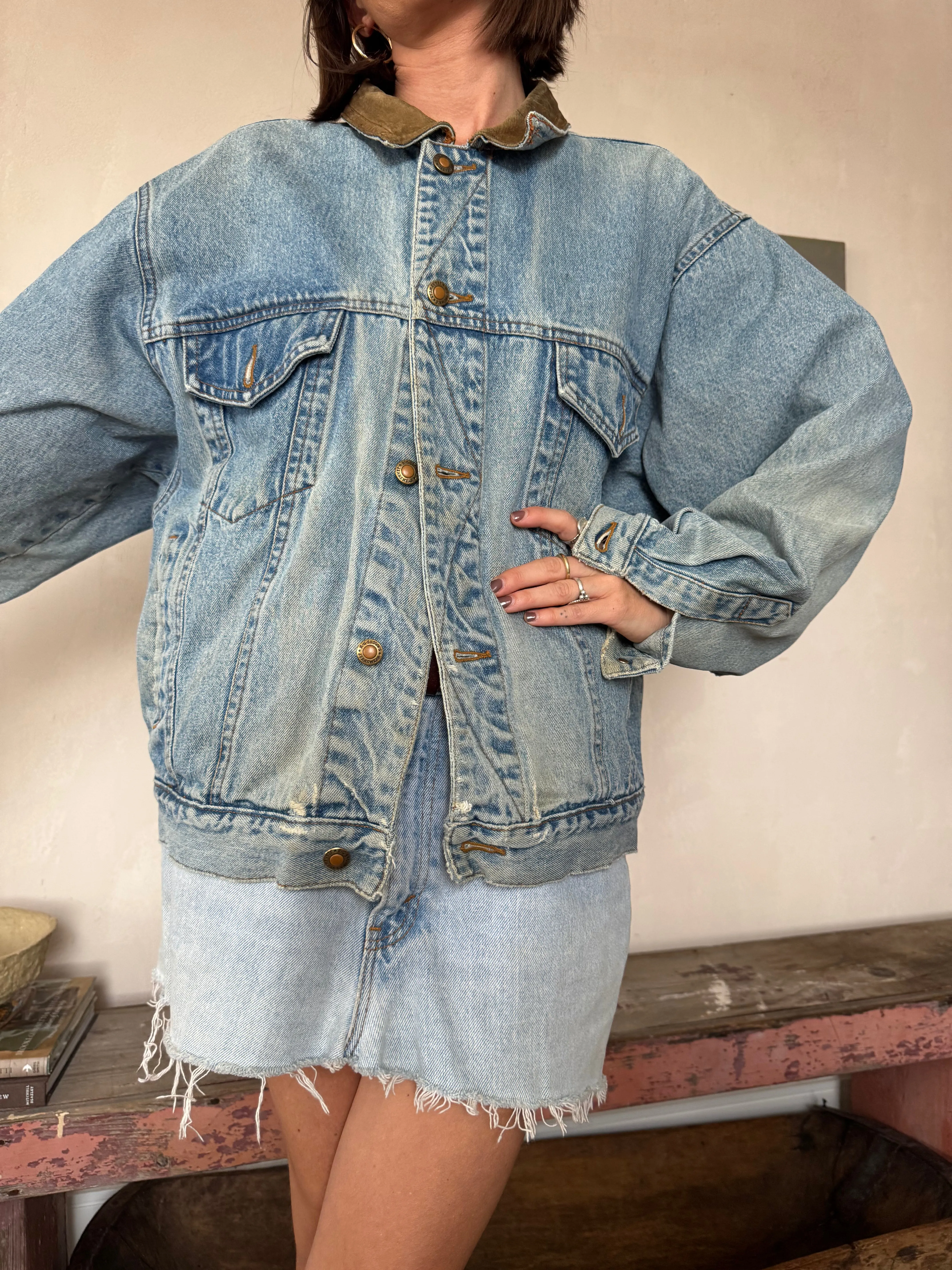 Faded Denim Jacket