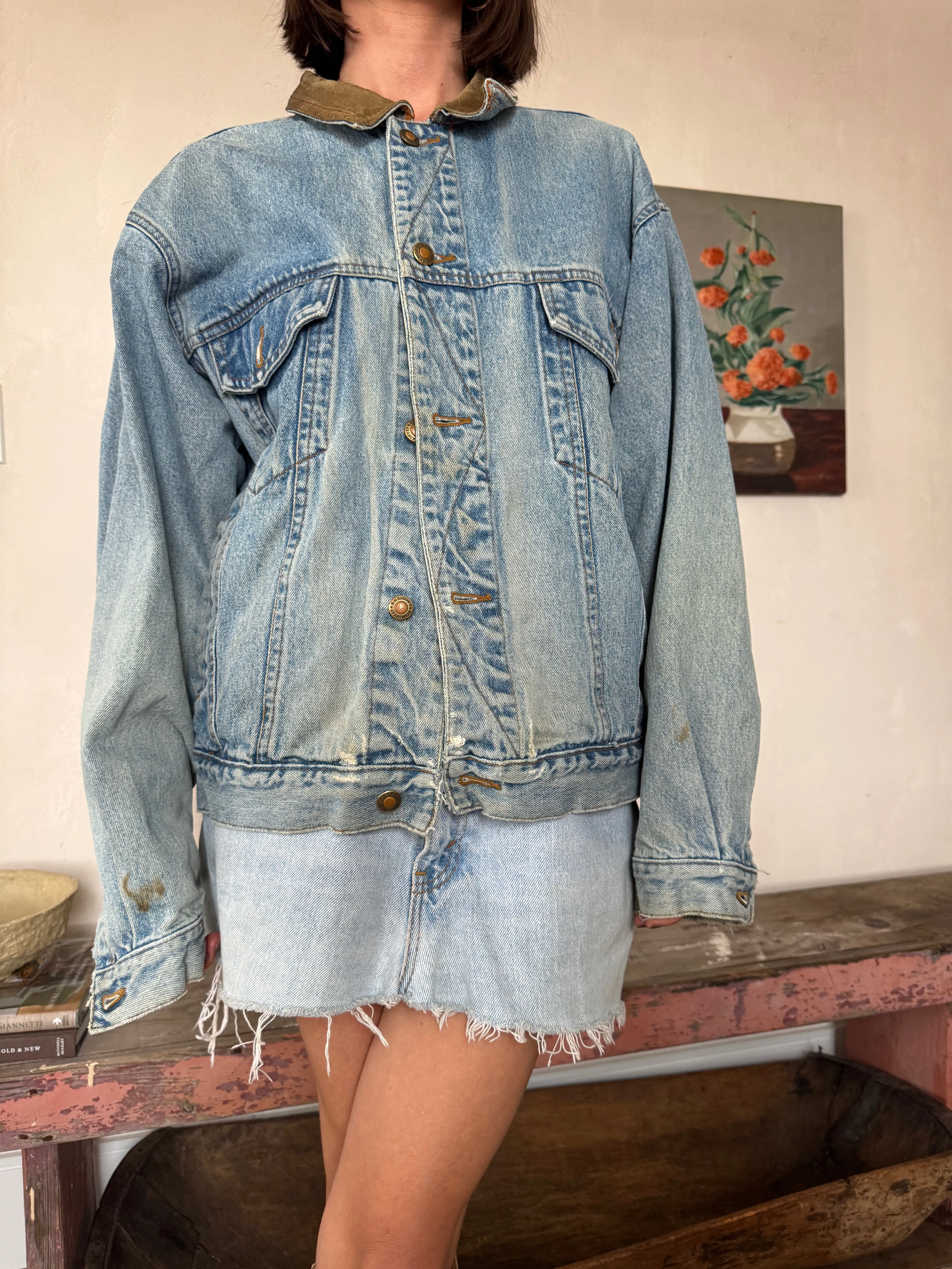 Faded Denim Jacket