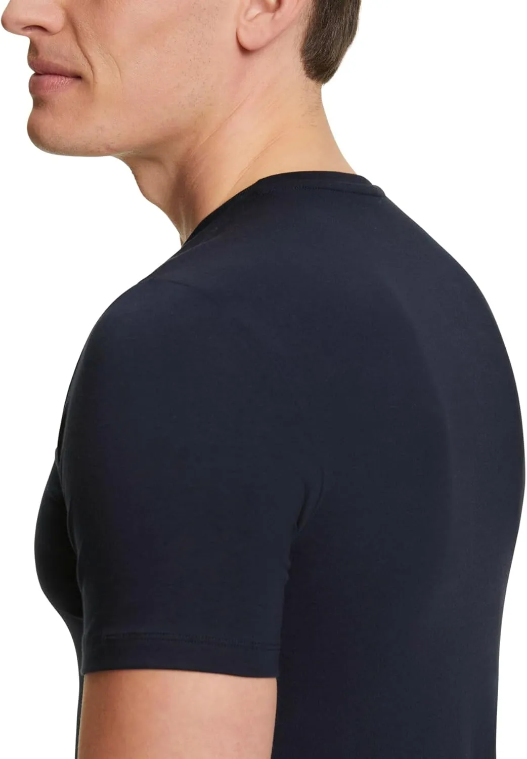 FALKE Men's Daily Comfort V-Neck Undershirt, 2 Pieces