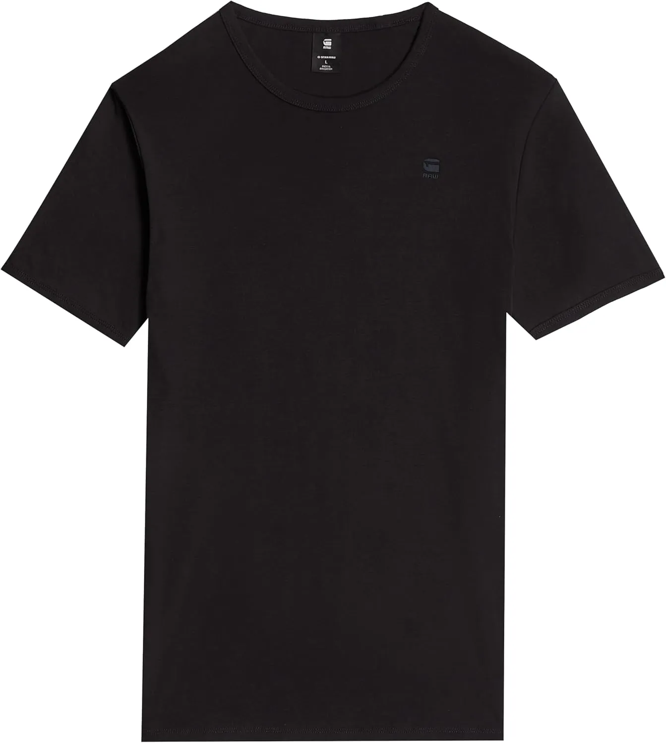 G-STAR RAW Men's Base Layer Crew Neck Short Sleeve T-Shirt 2-Pack