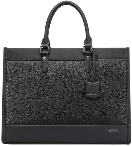 Genuine leather crossbody bag, men's handbag, business bag, large capacity computer bag, office bag