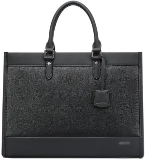 Genuine leather crossbody bag, men's handbag, business bag, large capacity computer bag, office bag