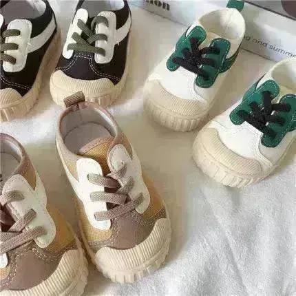 Girls' Baby Soft Bottom Non-slip Children's Canvas Shoes