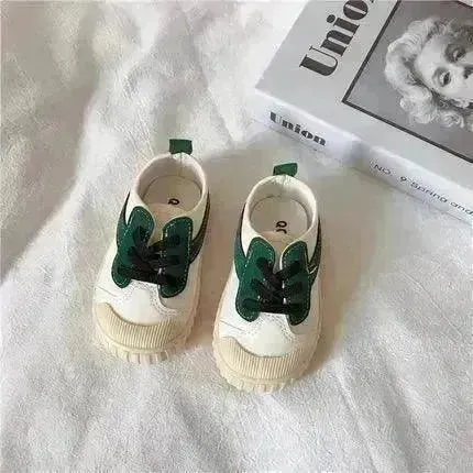 Girls' Baby Soft Bottom Non-slip Children's Canvas Shoes