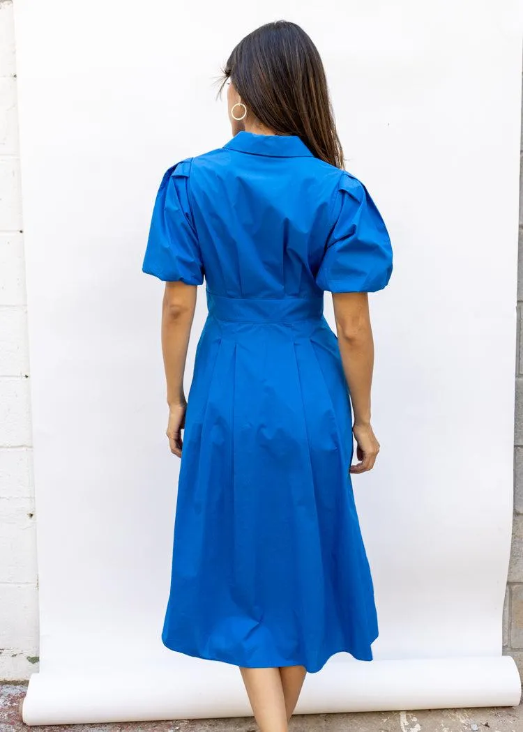 Greylin Tasha Poplin Midi Dress ***FINAL SALE***