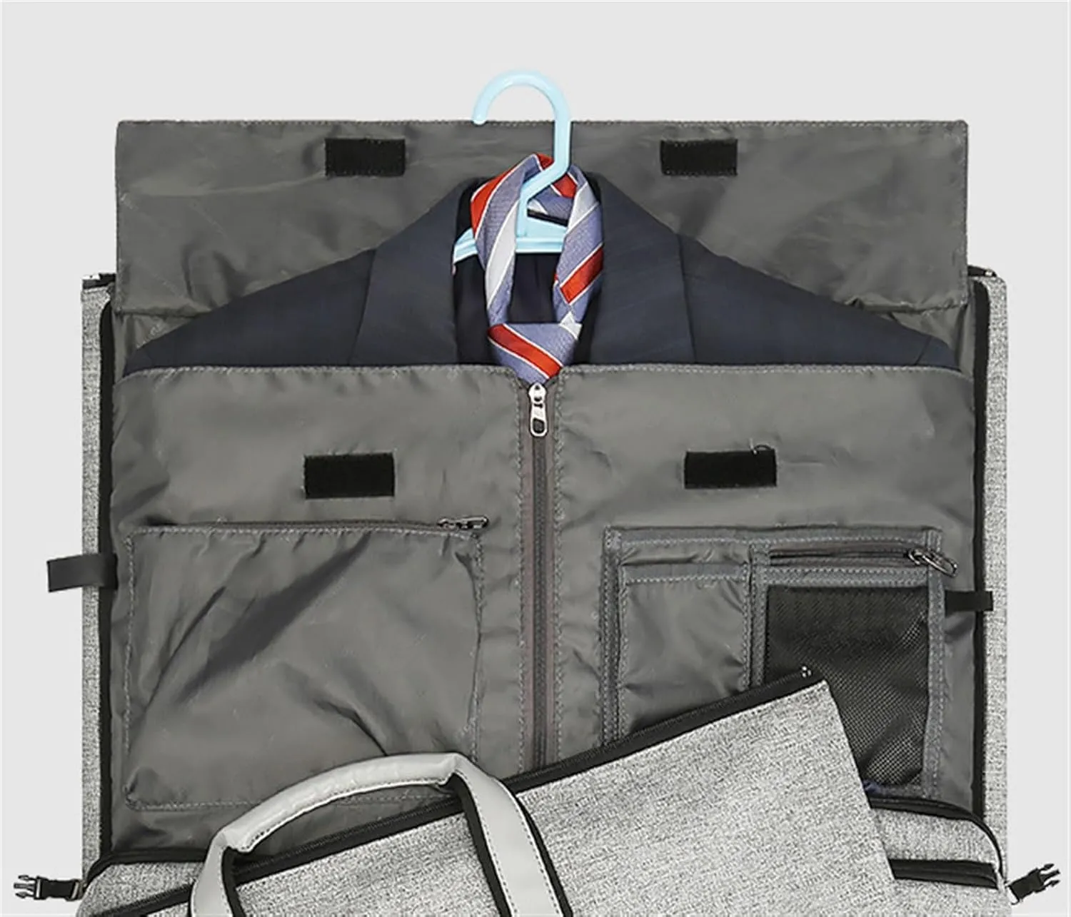 Habrur Duffel Bag 19in Convertible Garment Bag with Separate Shoe Compartment Suit Travel Bags for Men Overnight Bag Travel (Color : B, Size : 50 * 30 * 30cm)