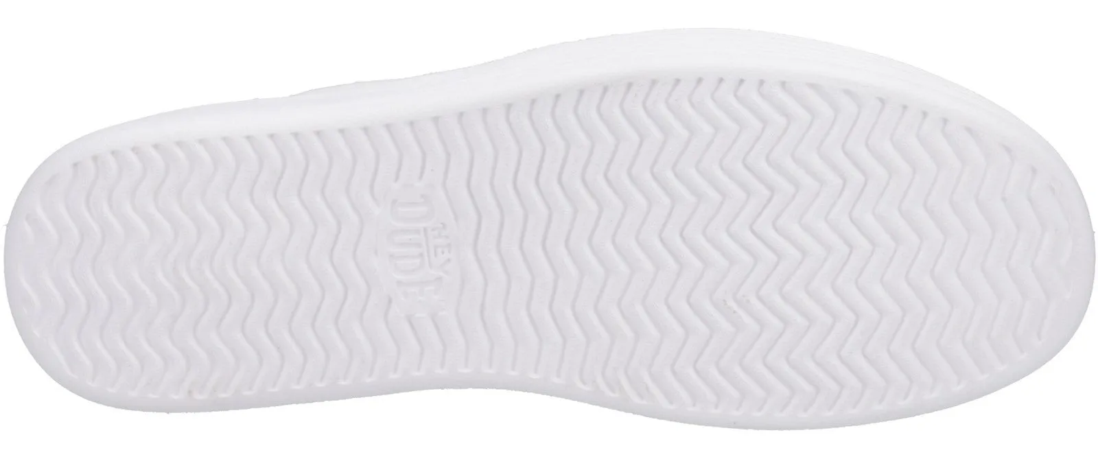 Hey Dude Hudson Canvas Mens Lace Up Trainer