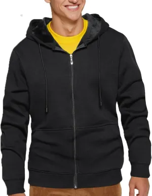 Hoodies for Men Zip Up Hoodie Drawstring Casual Long Sleeve Pocket Hooded Sweatshirts