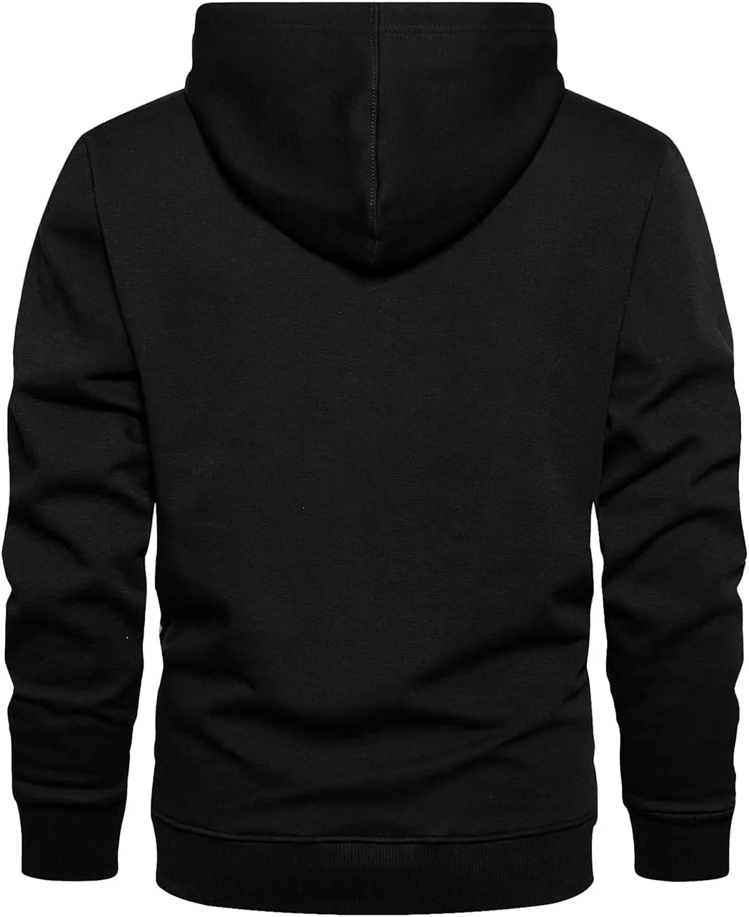 Hoodies for Men Zip Up Hoodie Drawstring Casual Long Sleeve Pocket Hooded Sweatshirts