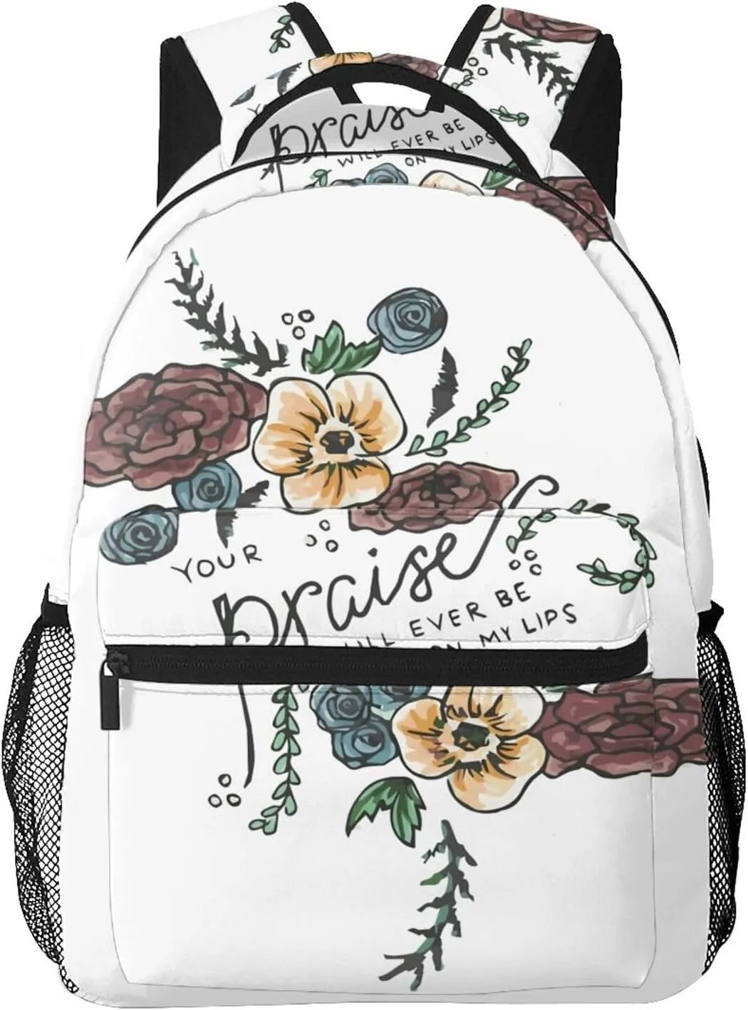 Jesus Backpack Casual Hiking Camping Travel Backpacks Daypack Bag Women Men Bookbag