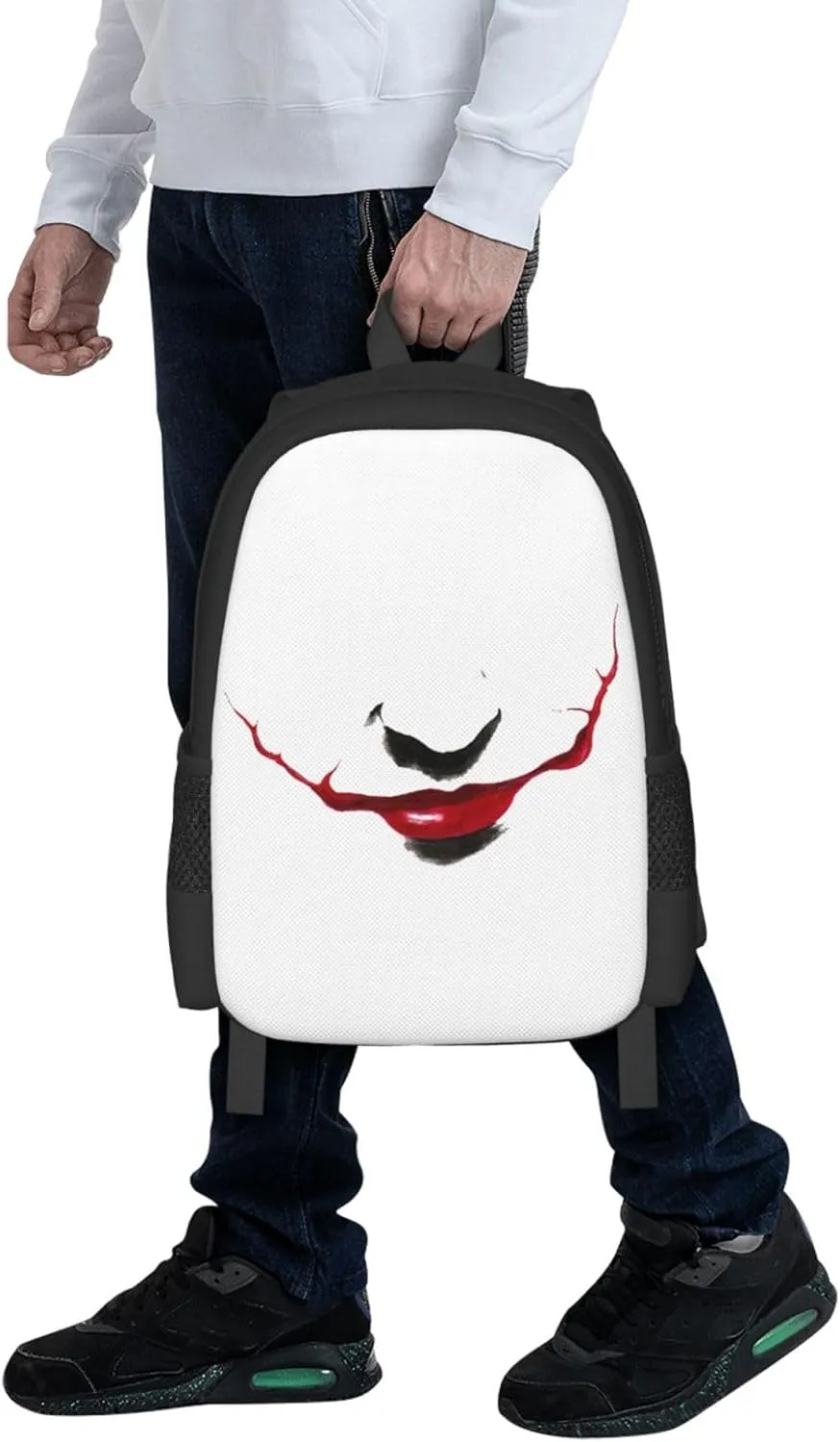 Joker Smile Backpack Lightweight Large Capacity Laptop Backpack Travel Backpacks for Unisex