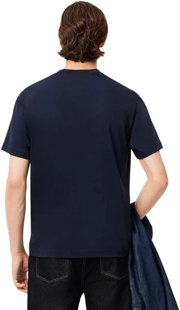 Lacoste Men's Cotton T-Shirt with Breast Pocket