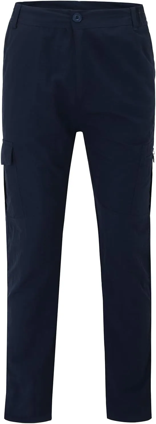 Mens Cargo Pants Work Stretch Multi Pockets Pant Military Tactical Lightweight Joggers Hiking Outdoor Waterproof Pant