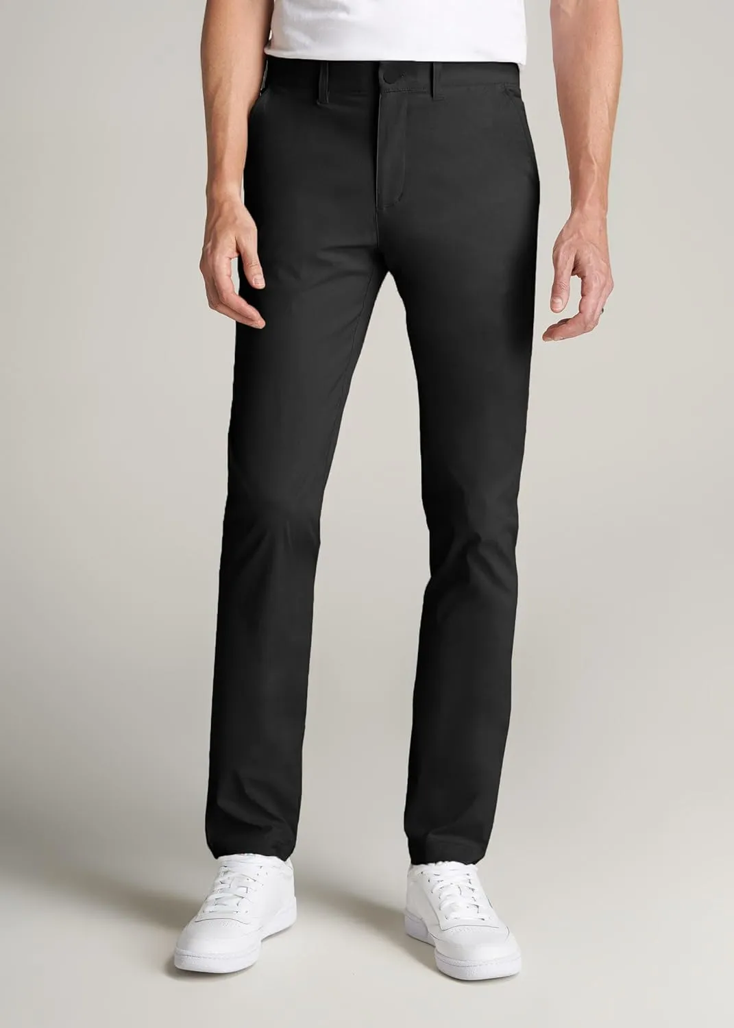 Men's Dress Stretch Pants with 5 Pockets Golf Pants Lightweight Travel Work Joggers Pants