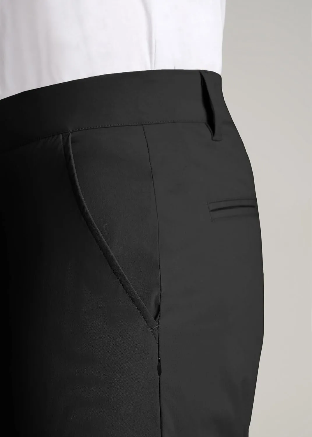 Men's Dress Stretch Pants with 5 Pockets Golf Pants Lightweight Travel Work Joggers Pants