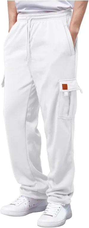 Men's Fashion Casual Cargo Pants Athletic Pants Joggers Outdoor Hiking Work Pants with Multi Pockets Sweatpants