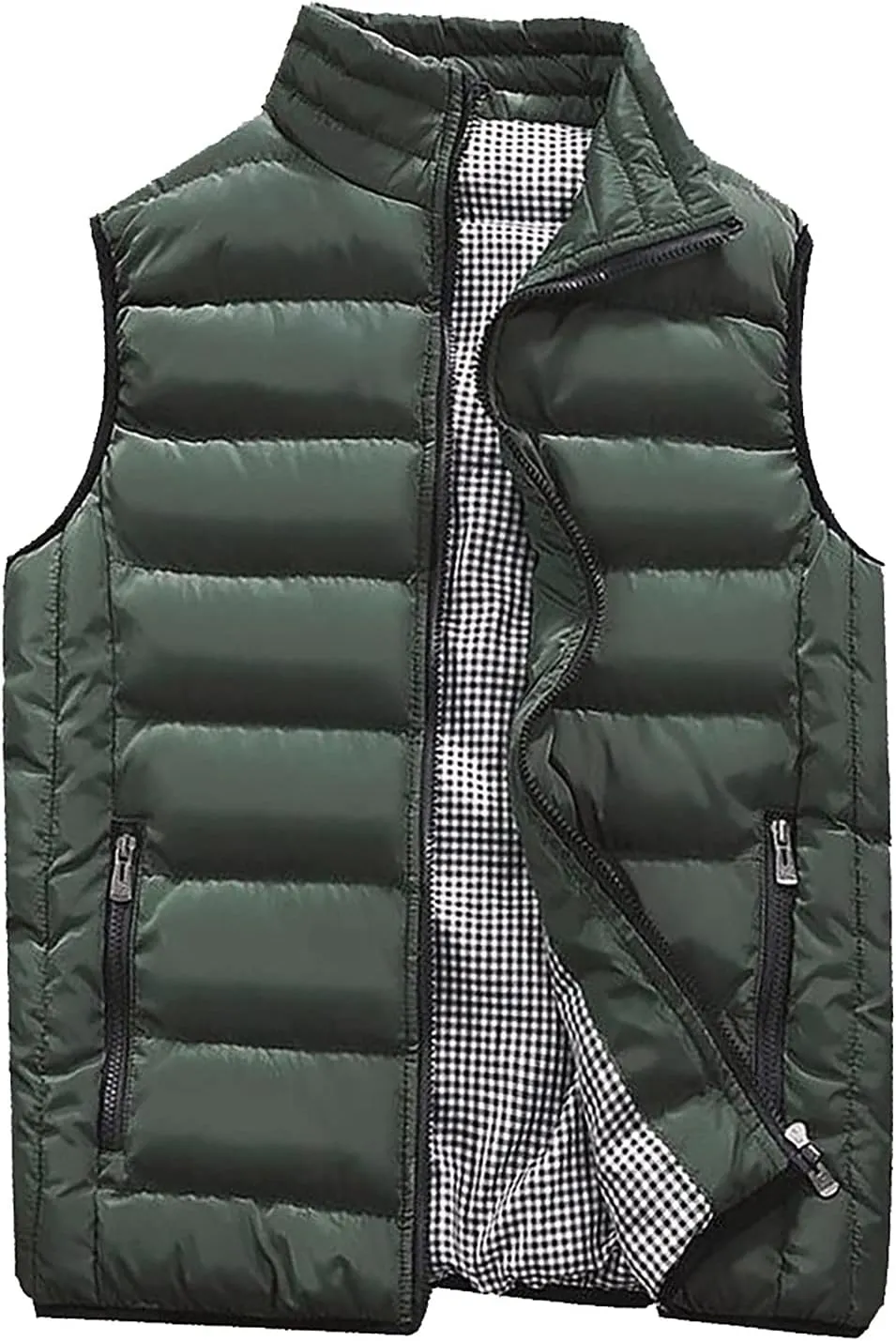 Men's Outerwear Vests Winter Padded Cotton Vest Coats Sleeveless Thick Warm Jacket Outdoor Casual Vest Tops