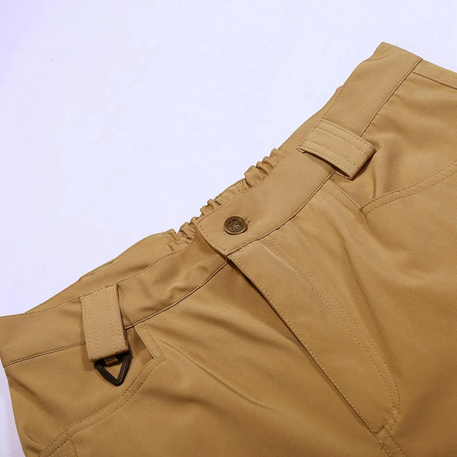 Men's Tactical Cargo Pants Hiking Joggers Running Workout Gym Track Golf Pants Summer Lightweight Trousers