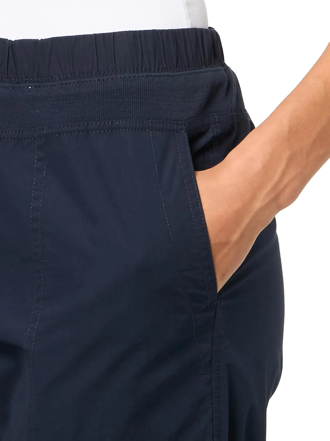 Nautica Women's Cotton Poplin Caspian Utility Pant