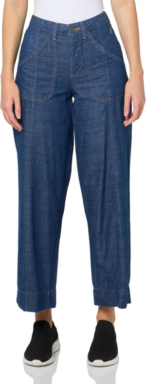 Nautica Women's Denim Wide Leg Jean