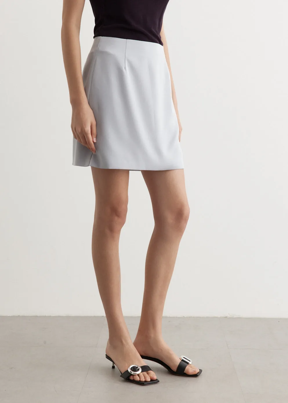 Reach Satin Mini Skirt