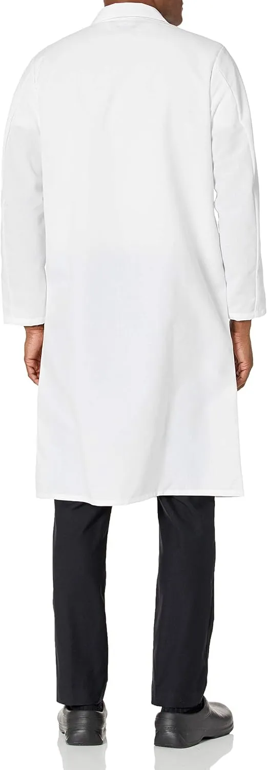 Red Kap Men's Gripper Front Spun Polyester Butcher Coat